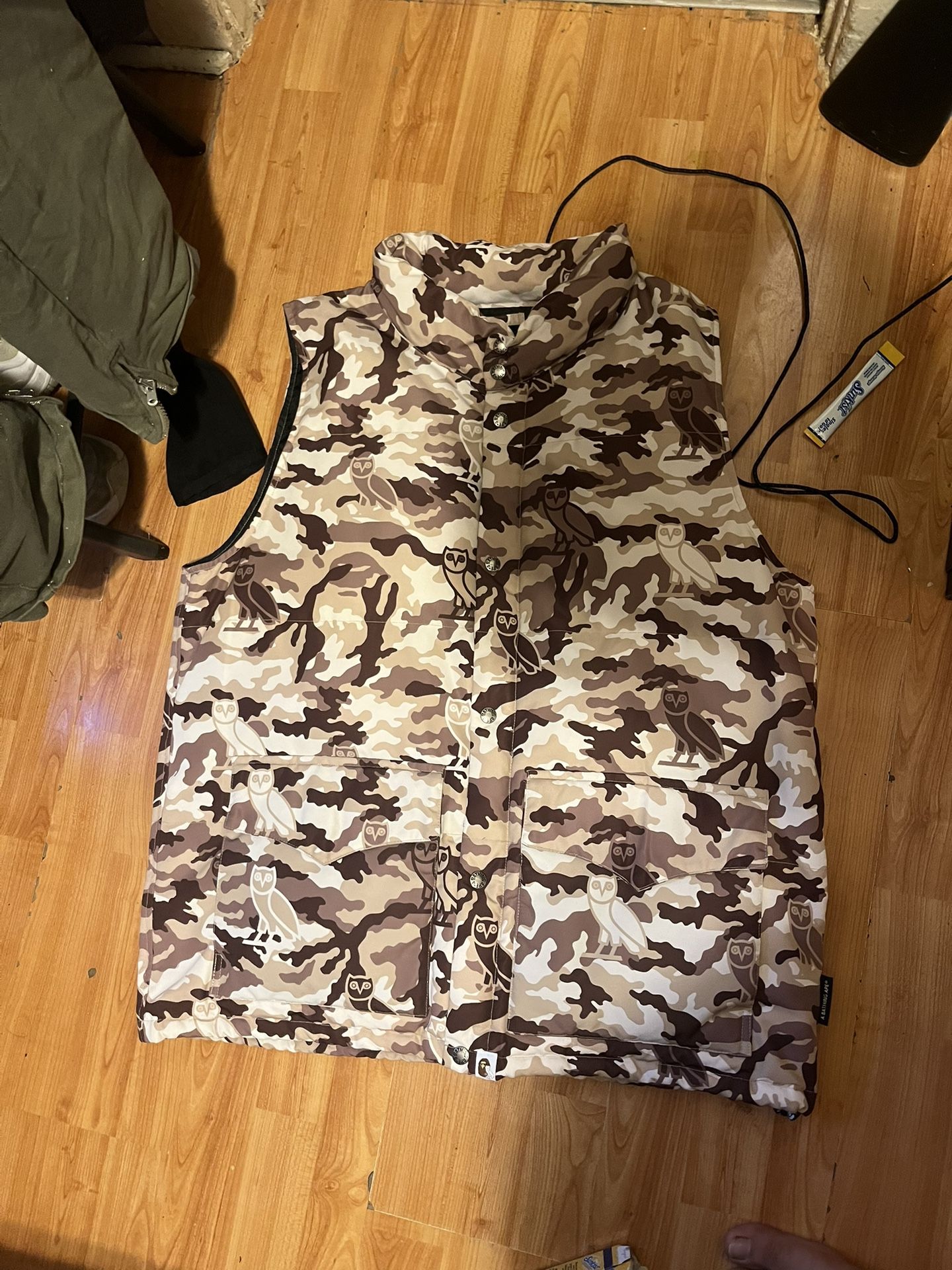 Bape X Ovo Vests
