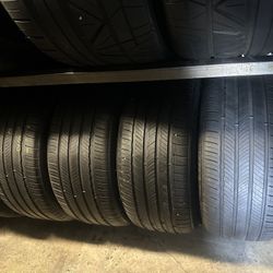 SET OF TIRE 255 40 21 MICHELIN 85% LIFE