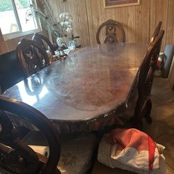 Wood Dining Table 