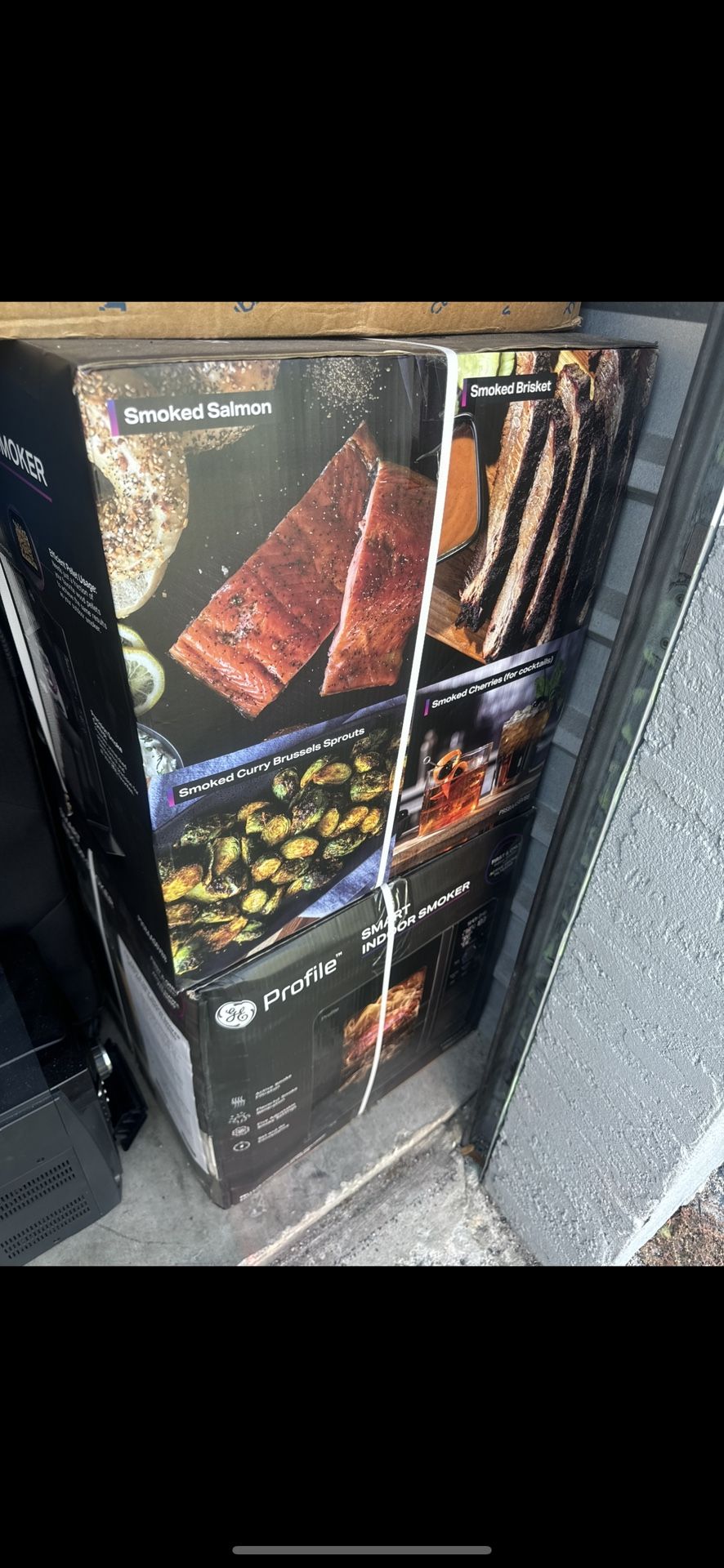 New! INDOOR GE PELLET SMOKER