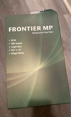 Frontier MP Legal Size Copy Paper 500 Sheets 3 pack