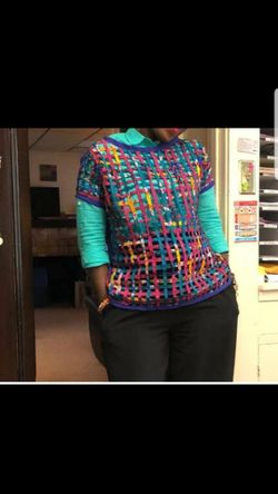 Net tops available in medium, large and extra large sizes