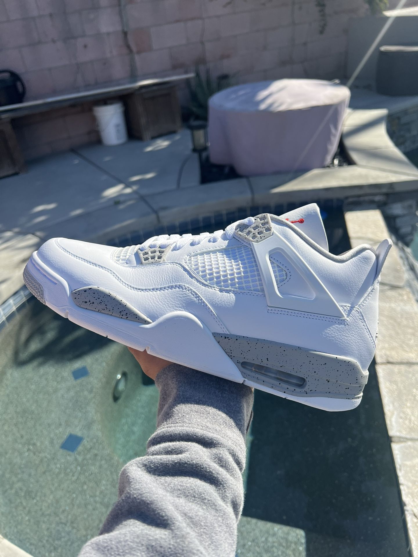 Jordan 4 Retro “White Oreo” Size 12