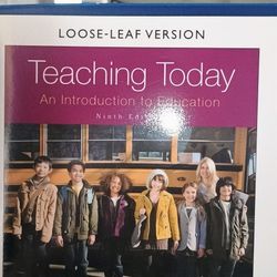 Teaching Today An Introduction To Education (9 Edition)