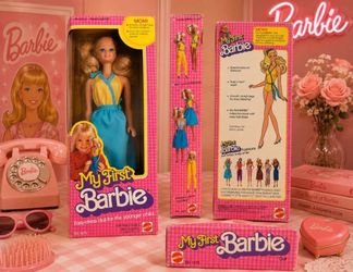 Vintage 1980 Mattel My First Barbie Doll No. 1875