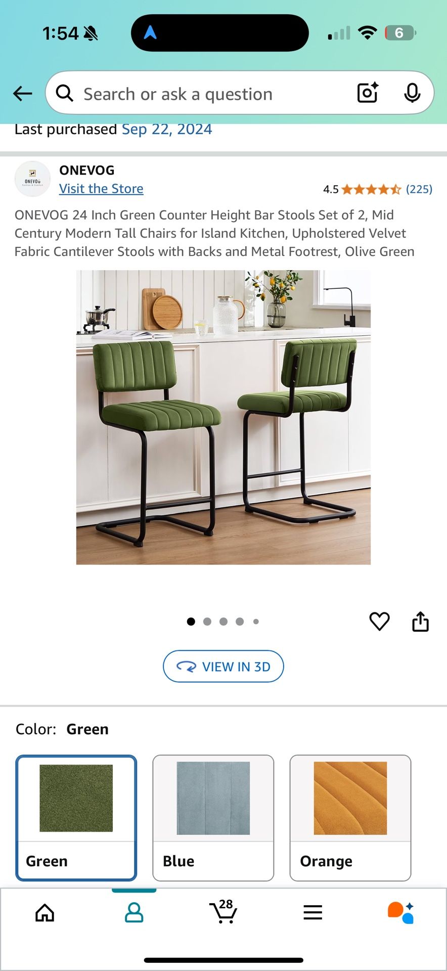 4 Kitchen Stools
