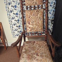 Antique Chair Likely German. Over 150 Years Old