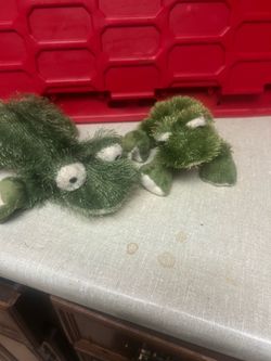 Free Green Frog Plush Toys