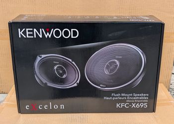 Kenwood Car Speakers 6x9" 2-Way Coaxial Speaker System 300 Watts Excelon KFC-X695 🚨 Payment Options Available 🚨 No Credit Needed 🚨