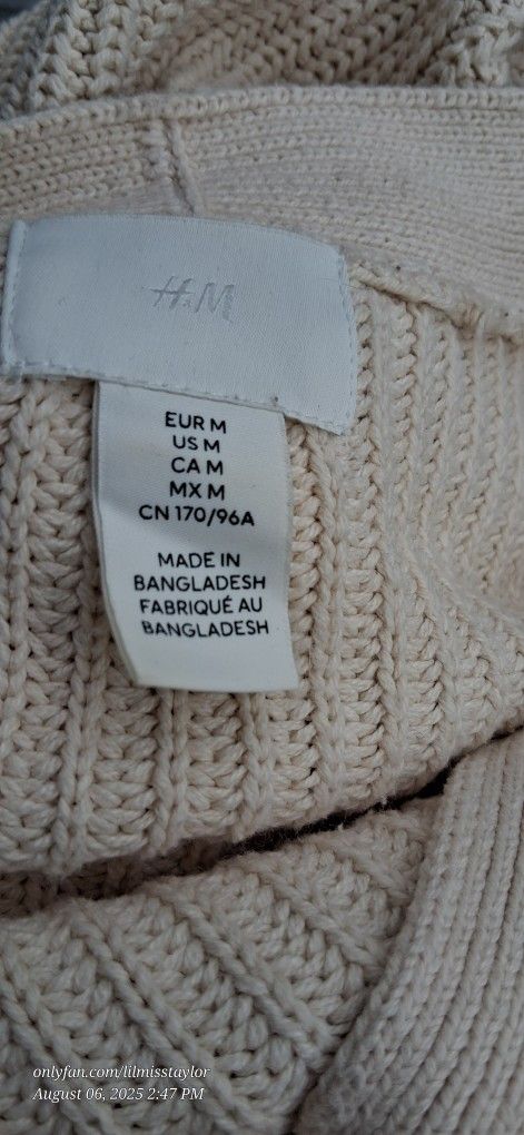 H&M Cropped Cardigan 