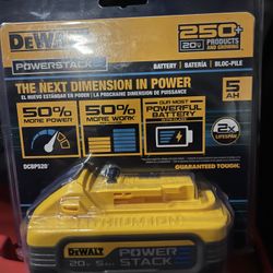 Dewalt 5ah Power Stack Battery 