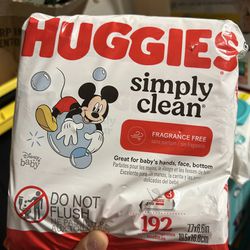 BUNDLE OF WIPES ( Different Brands ) 