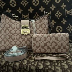 Coach 2 Pc With Wallet 