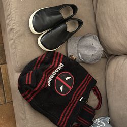 Bag, shows, new Hurley hat