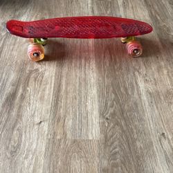 Red Kids Skateboard 
