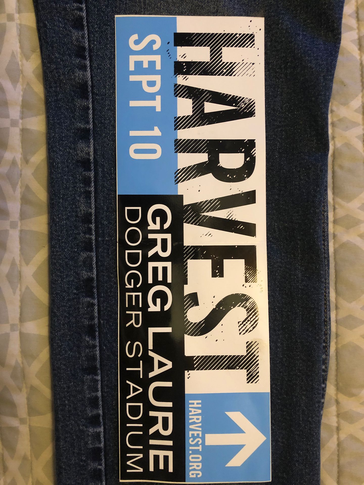 Bumper Sticker First Year Dodger Stadium