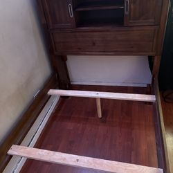 Twin Size wood bed frame 