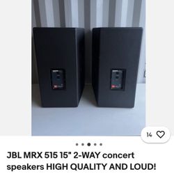 2 Jbl mrx500 nuevos
