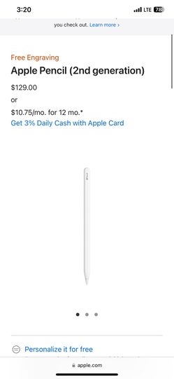 Apple Pencil (2nd generation)