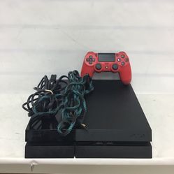 Sony Playstation 4 500GB Black Console PS4 CUH-1001A With Controller And Cords 