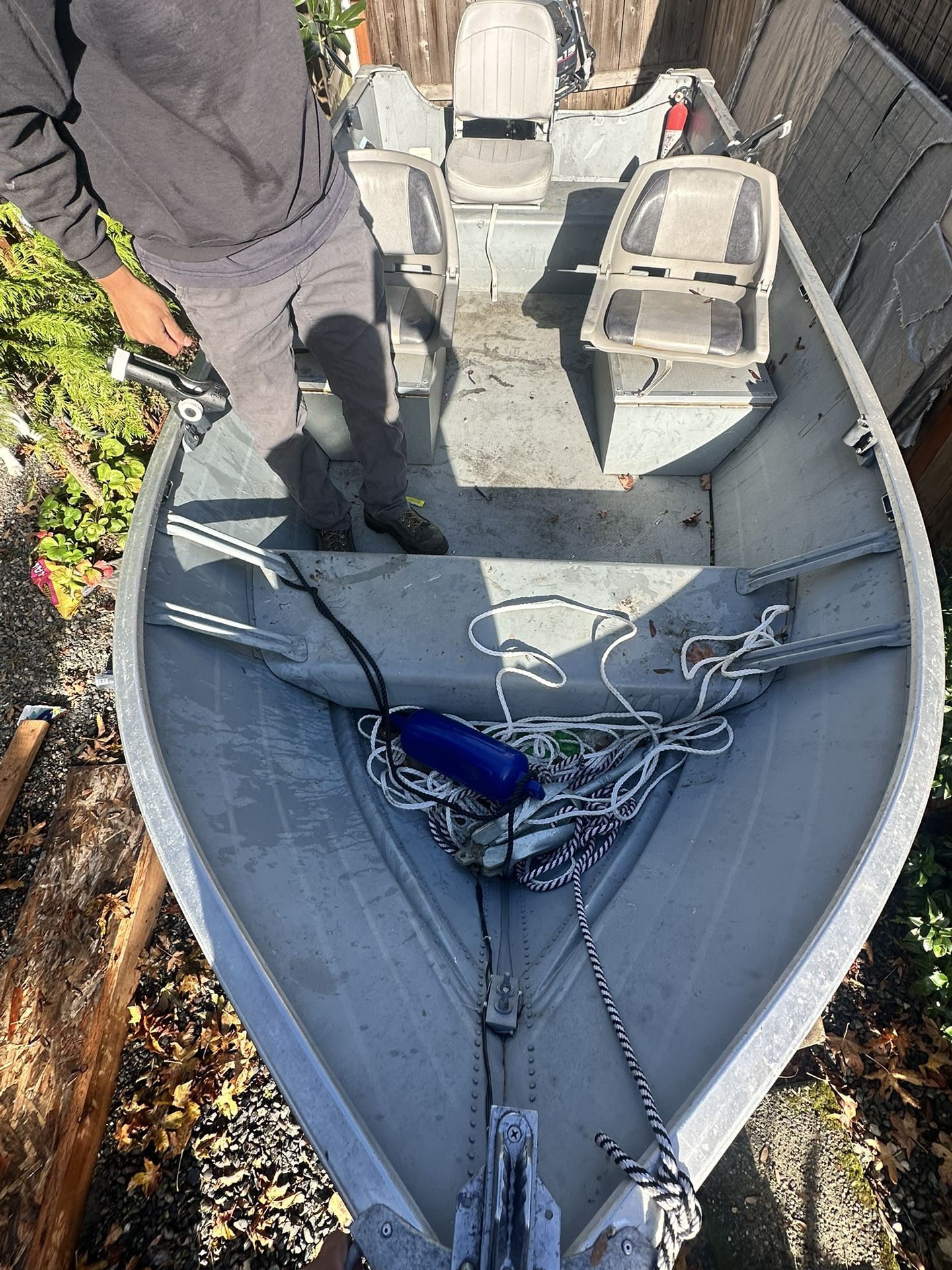 Smoker Craft 13’ Fishing Boat