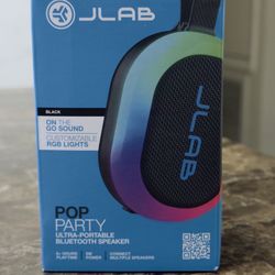JLab Pop Party Bluetooth Speaker