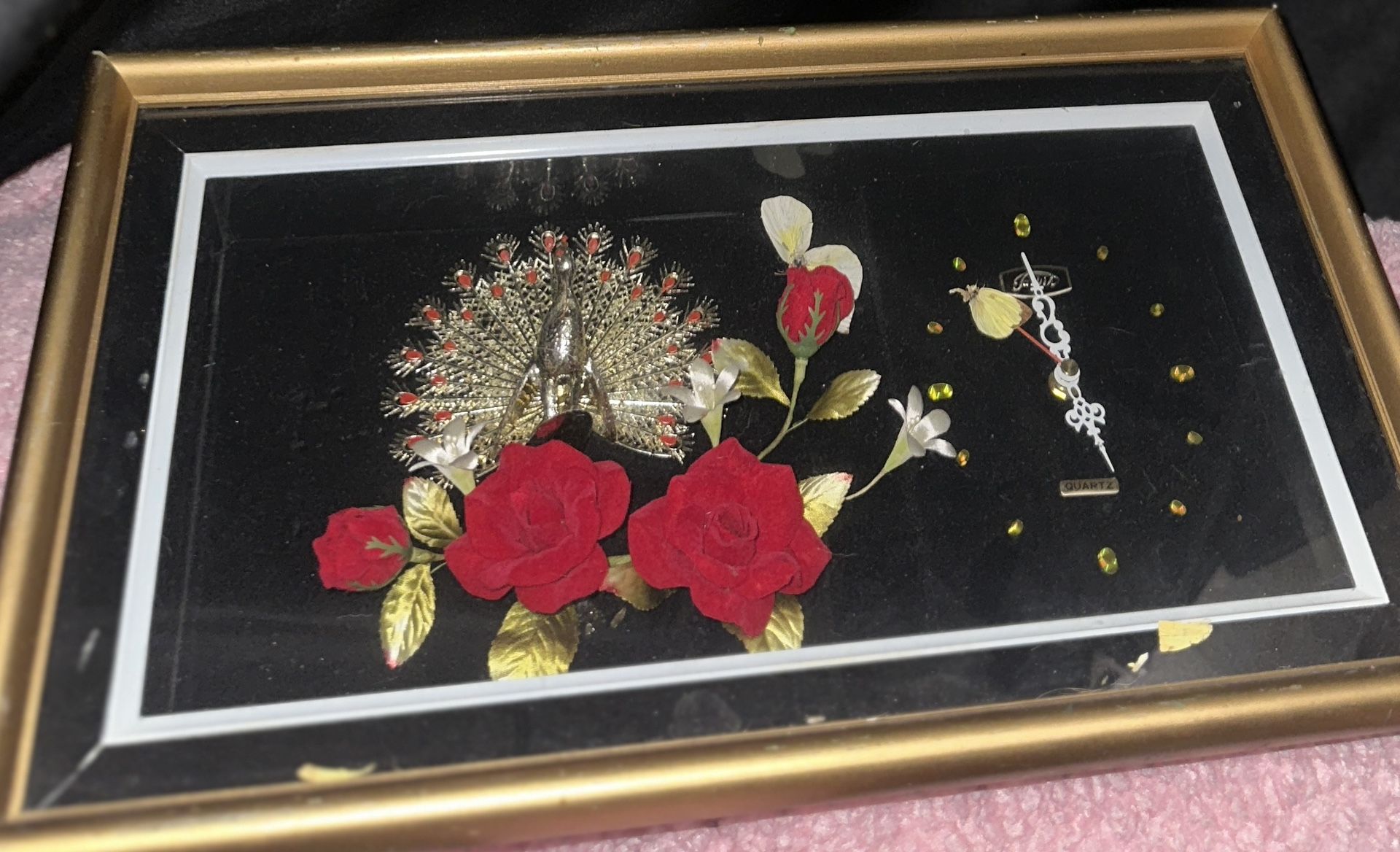 Peacock Clock