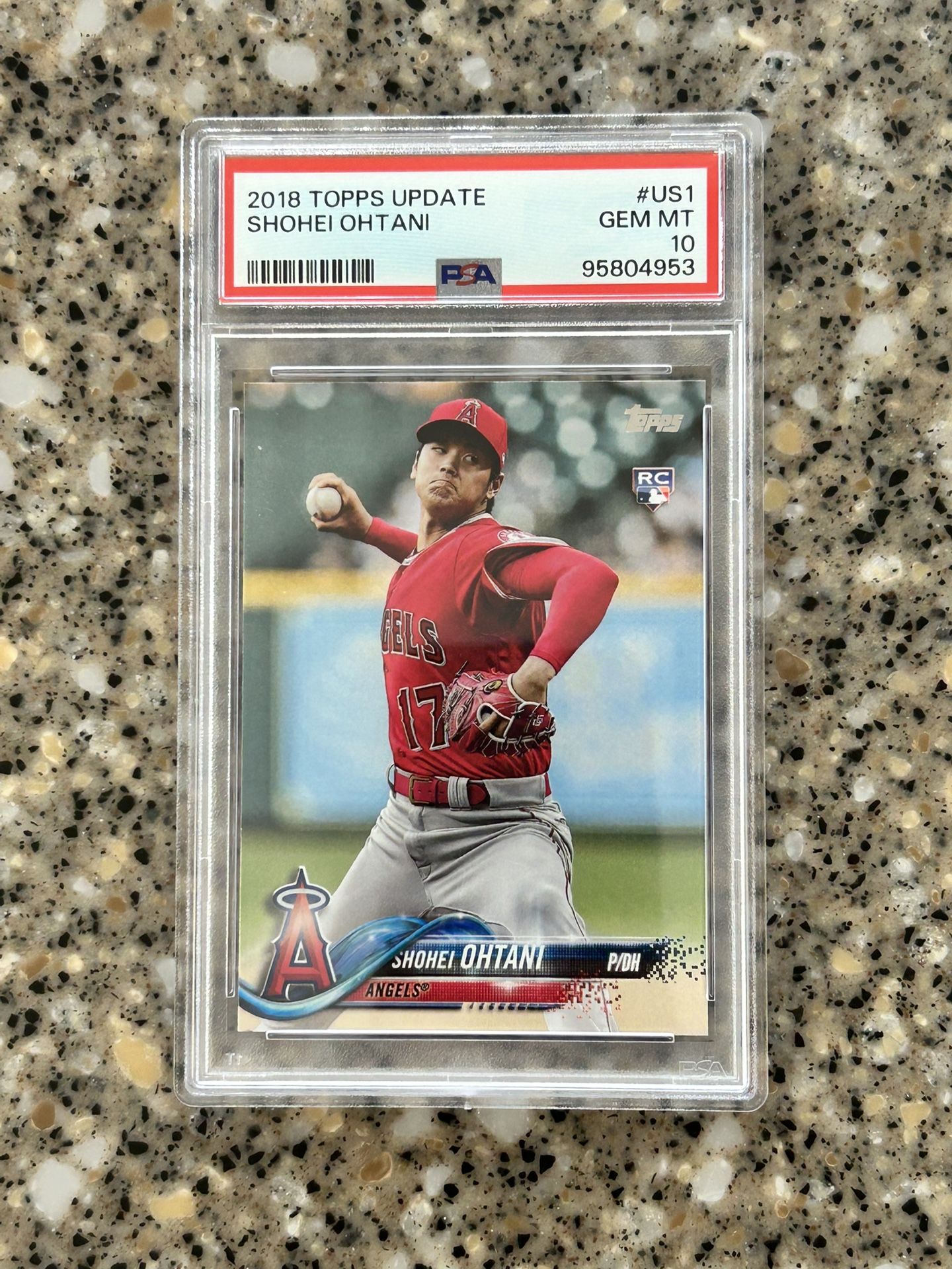 2018 Shohei Ohtani Rookie PSA 10