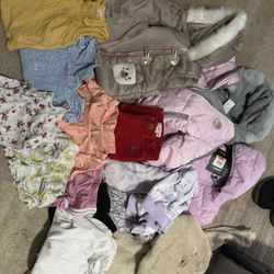 Bag Of Little Girl Clothes