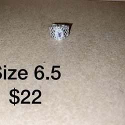 Silver Ring size 6.5