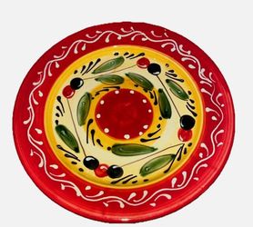 Vintage Pier One Olive Dinner Plate