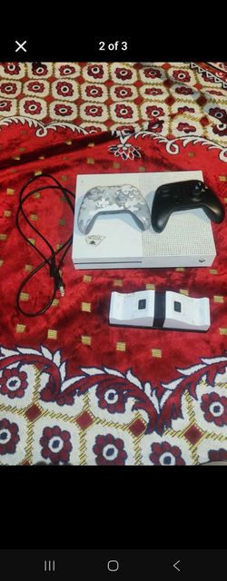 Xbox One S Console with Two Controllers