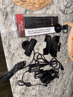 Sony PS3 Blu-Ray Remote & Accessories Bundle