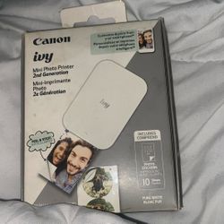 Ivy Canon Mini photo Printer Second Generation 