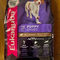 Eukanuba Puppy Dry Dog Food – Lamb as 1st Ingredient, 15 lb Bag