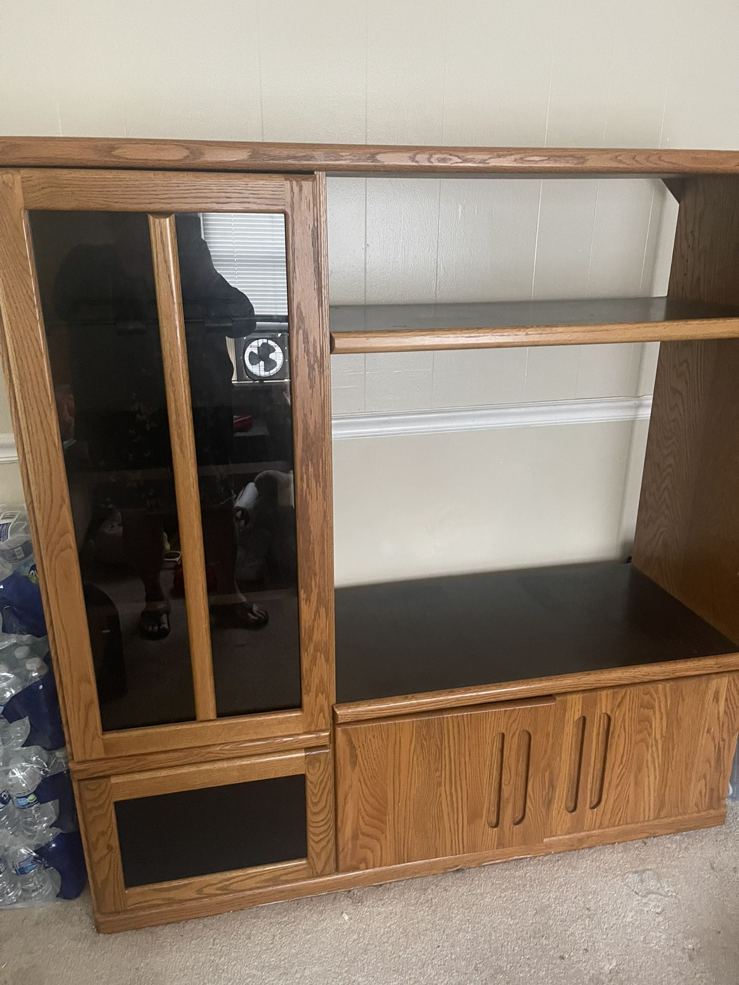 Two Piece Entertainment Center