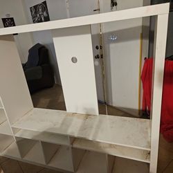 White entertainment Center Or shelf