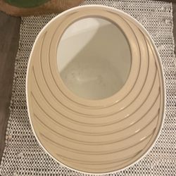 IRUS Large Top Entry Litter Box White&Beige