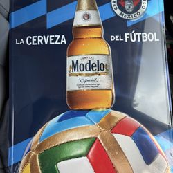 Modelo Soccer Beer Sign