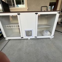 Cat Inside Furniture Shelving 