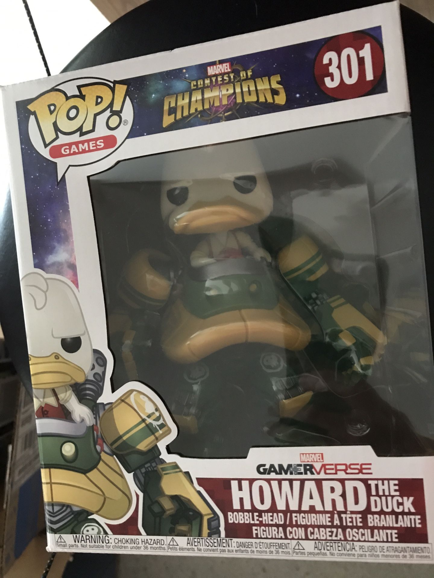 Funko pop games marvel Howard the duck 6 inch figure