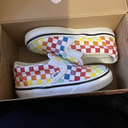 Toddler Girl Vans Slip On