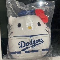 Los Angeles Dodgers Hello Kitty Plush Squishmallow 