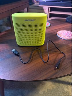 Bose Soundlink Color II Yellow - Tested Working