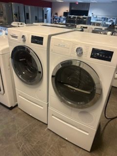 White Washer and Dryer Sets Available