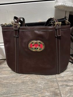 Real leather crossbody