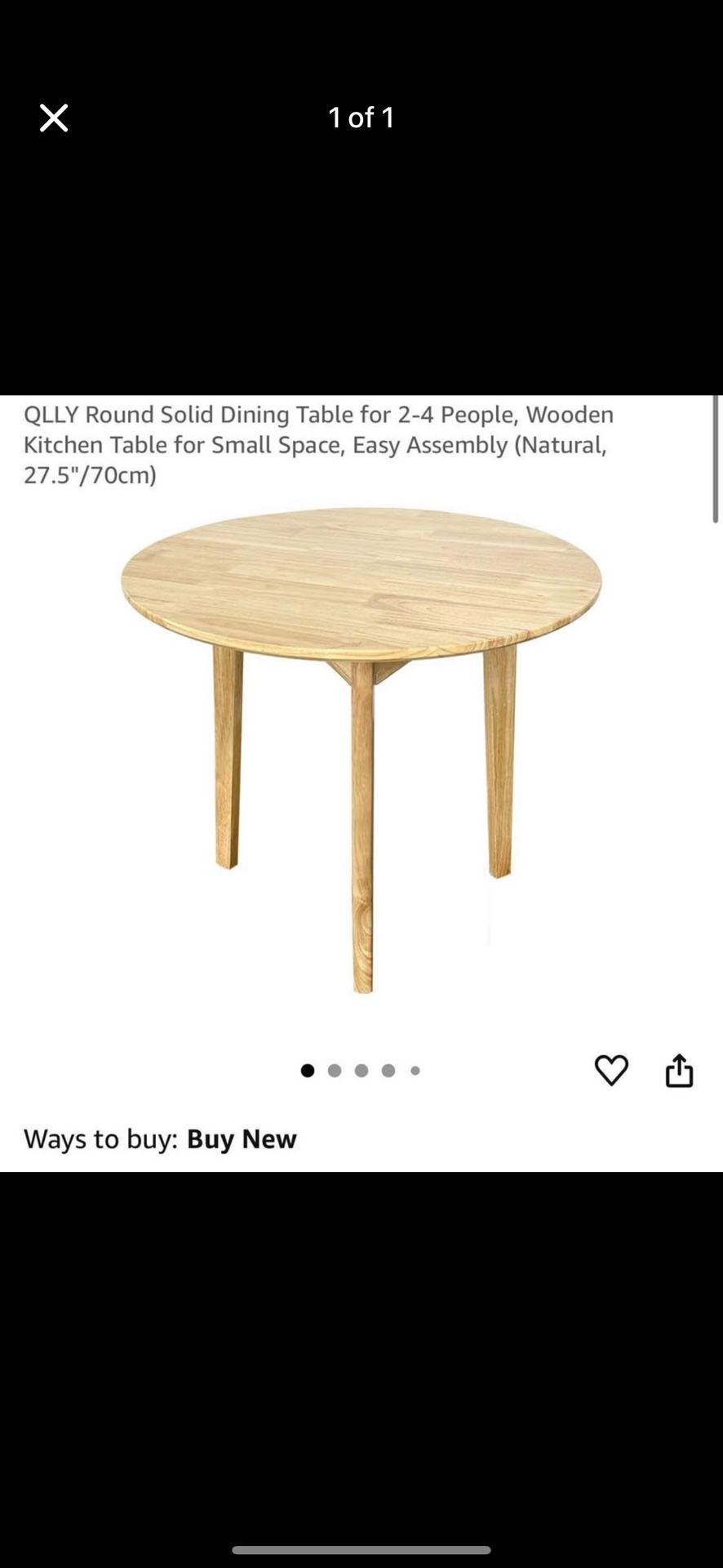 Round Dining Room Table