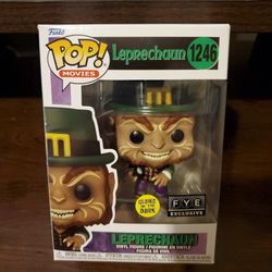 Leprechaun Glow In The Dark FYE Exclusive Funko Pop# 1246