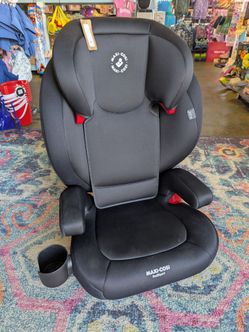 Maxi Cosi RadiSport high back or backless no back booster car seat carseat 2-in-1 black