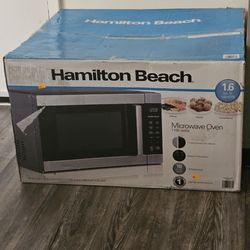Hamilton Beach 1.6 Cu. Ft 1100 Watts Microwave